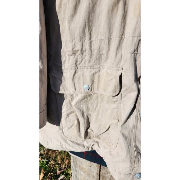 L.L. Bean Men’s XXL Beige Parka Jacket Hooded Flannel Lined Outdoor Workwear - Picture 7 of 16